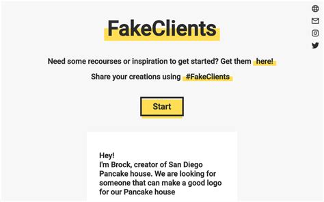 fakebrief|free graphic design brief generator.